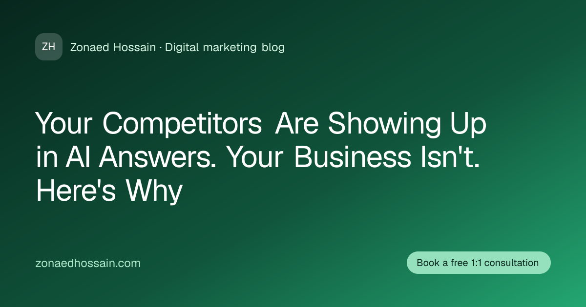 AI answer engines including ChatGPT and Perplexity displaying cited brand sources
